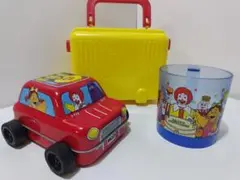 マクドナルド 90年代ヴィンテージ コップ、ランチボックス、缶クルマほか