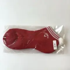 【新品】Callaway レディースソックス 22-24 レッド