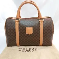 極美品 CELINE マカダム柄 ハンドバッグ