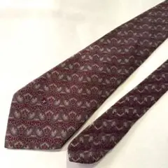 CHANEL ペイズリー柄ネクタイ