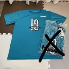 【美品】hummel 10周年記念 Tシャツ Oサイズ