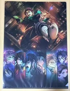 鬼滅の刃　無限城編　時透無一郎　炭治郎　冨岡義勇　胡蝶しのぶ　クリアファイル