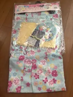 新品未使用　こども浴衣セット　110 帯セット