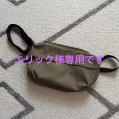 無印良品　軽量ボディバッグ、ショルダーバッグ