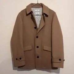 美品✨　SHIPS ラムウール チェスターコート キャメル