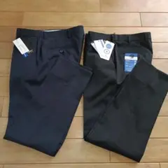 クールビスに！　青山　スラックス　パンツ　ウエスト76　2本セット　新品