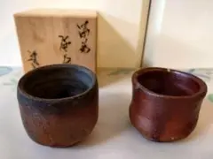 SNT727 備前焼 竹内靖之 造 龍摘み 籐手付き 面取り 土瓶 煎茶道具 2025年最新】備前 竹内靖之の人気アイテム - メルカリ