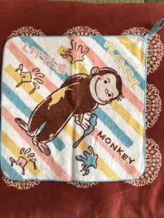 おさるのジョージ ループ付き タオル その5