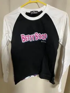 BETTY BOOP ラグランスリーブ Tシャツ