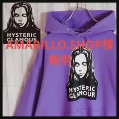 【限定コラボ】ヒステリックグラマー×エックスガール サイズL パープル パーカー