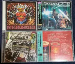 GINGER, BACKYARD BABIES CD4枚セット