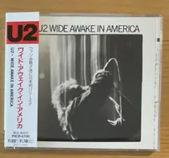 U2/ワイド・アウェイク・イン・アメリカ帯付CDミニアルバム