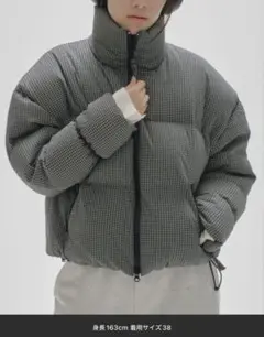 【TODAYFUL】Check Dawn Jacket/チェックダウンジャケット