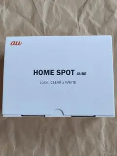 au HOME SPOT CUBE 新品未使用