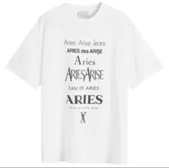 新品未使用　Aries ブランドロゴパロディTシャツ アリーズ　Perfume