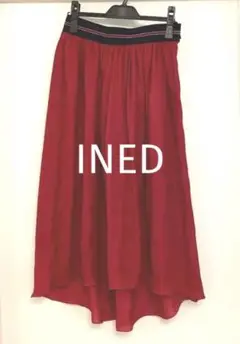 イネド　INED アシンメトリースカート