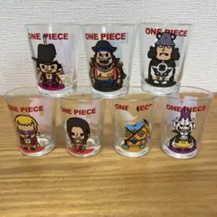 ONE PIECE キャラクターショットグラス 7個セット