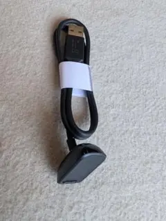 fitbit charge5/6用　USB充電ケーブル 黒