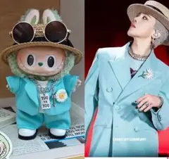 LABUBU G-DRAGONコスチュームぬい服らぶぶ ジヨン　GD gdragon ラブブ Gd コスチューム MAMA ジヨンぬいぐるみ着せ替え