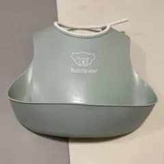 BABYBJÖRN シリコンお食事エプロン グリーン