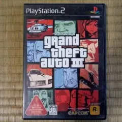 PS2ソフト グランド・セフト・オートⅢ