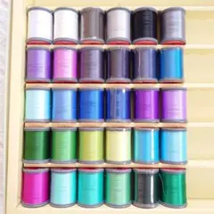 フジックス ミシン刺繍糸30色②