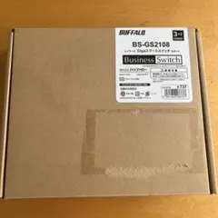 バッファロー　レイヤー2 Gigaスマートスイッチ　BS-GS2108￼