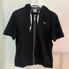 PUMA ブラック パーカー Lサイズ
