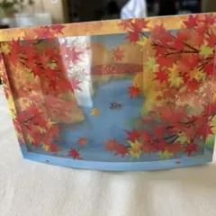 紅葉の立体カード