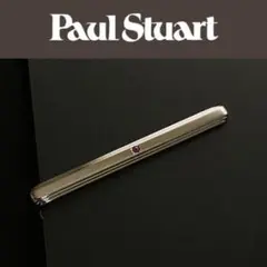 2119【新品 ポールスチュアート】ネクタイピン★シルバー★カラーストーン★