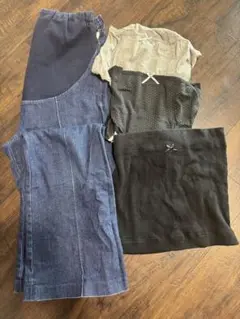 美品❣️マタニティズボン・腹巻き　産褥は新品２枚セット