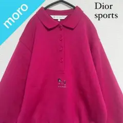 No.731 Christian Dior SPORTS 襟付きニット ピンク