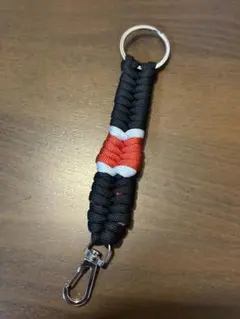ブラジリアン柔術 パラコード キーホルダー 黒帯 未使用