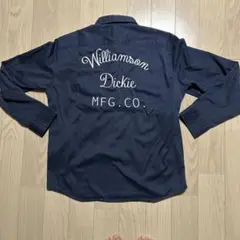 Dickies Williamson Dickie ネイビー長袖シャツ XL