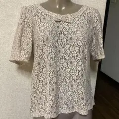 美品■Titilate Valet レースカットソー ★ ブラウス