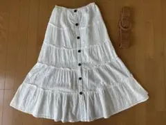 ローズファンファン　フレアスカート ベルト付き