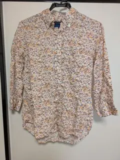 メンズ　花柄シャツ