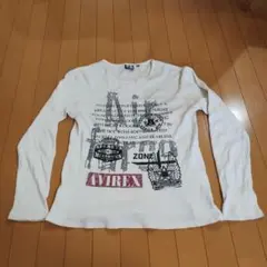 AVIREX レア物！長袖カットソー 　Lサイズ