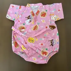 美品アンパンマン80ロンパス甚平