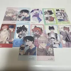 窪田マル 君となら恋をしてみても 特典 クリアカードコンプ+2枚
