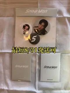 目黒蓮　フォトカード AB 缶バッジ 3点セット 韓国 POPUP
