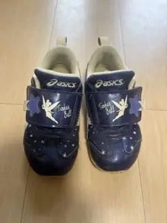asics ティンカーベル キッズシューズ ネイビー