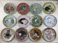 レズリーアンアイボリー「Meet My Kittens」カレンダープレート12枚