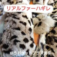 特価❕リアルファー 豹柄？ 細長いはぎれ 大量