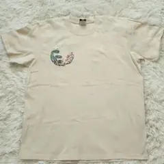 【美品】ジャムマーケットJAMMARKET　仕立ての良い生地　魚イラストTシャツ
