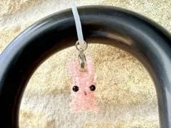 【期間限定】動物ビーズチャーム付きアンブレラマーカーうさぎ