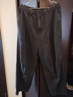 フリークスストア ワイドシルエット ミリタリー サーカスパンツ スノーパンツ 黒