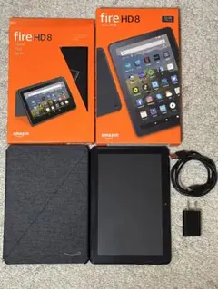 Fire HD 8 (第10世代) タブレット 本体 + カバー + 充電器