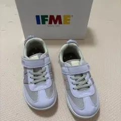 値下げ　新品　IFME スニーカー 19.0 パープル