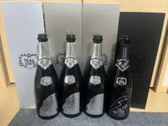 ソウメイシャンパン　空瓶+ケース　2種4セット